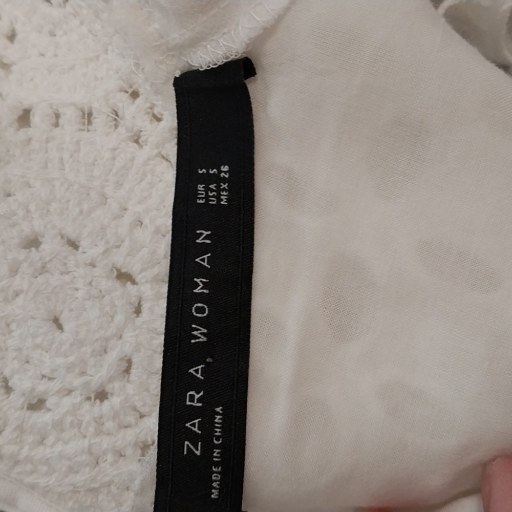 Zara crochet / eyelet dress - Picture 8 of 8